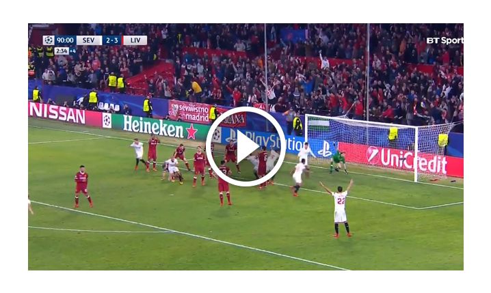 Sevilla 3-3 Liverpool [VIDEO]